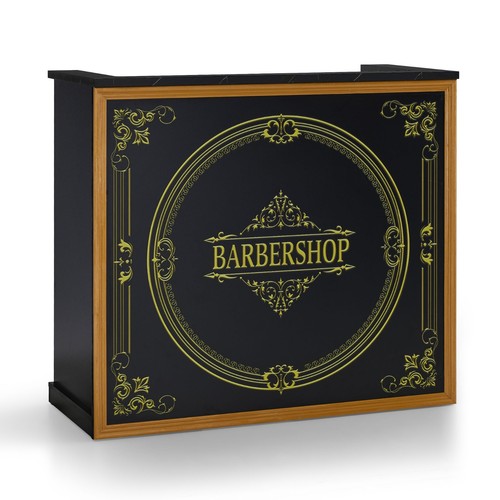 Barberpub empfangstheke mit - barberpub, 2