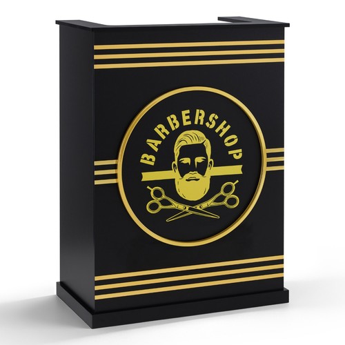 Barberpub empfangstheke mit - barberpub, 1