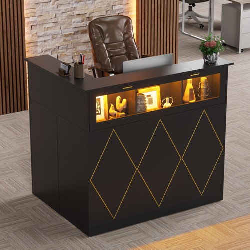 Empfangstheke mit led - mit,
