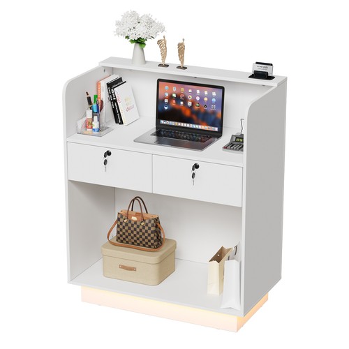 Empfangstheke mit led - mit,